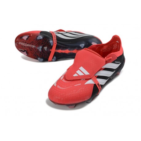 adidas Predator Elite FT FG Soccer Cleats Red White Black