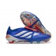adidas Predator Elite FT FG Soccer Cleats Blue Silver Red