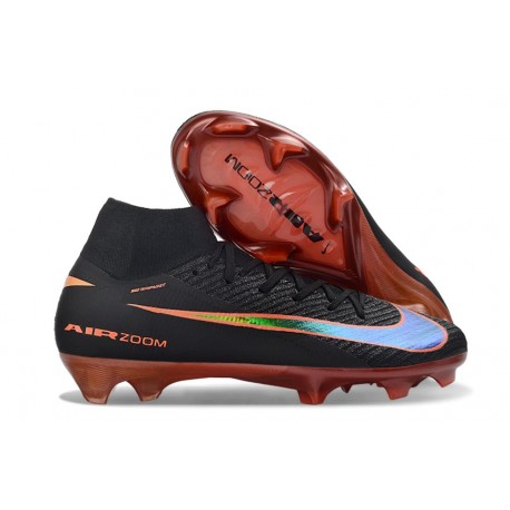 Nike Air Zoom Mercurial Superfly 10 Elite FG Black Orange
