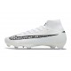 Nike Air Zoom Mercurial Superfly 10 Elite FG White Black