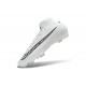 Nike Air Zoom Mercurial Superfly 10 Elite FG White Black
