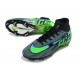 Nike Air Zoom Mercurial Superfly 10 Elite FG Black Green