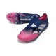 adidas Predator Elite FT FG Soccer Cleats Pink Blue Silver