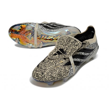 adidas Predator Elite FT FG Soccer Cleats White Black
