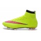 Nike Mercurial Superfly Iv Ronaldo CR7 FG Soccer Shoes Volt Pink
