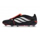 adidas Predator Elite FT FG Soccer Cleats Core Black Ftwr White Lucid Red