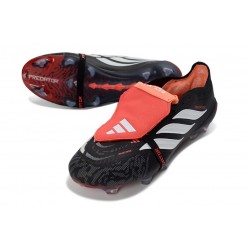 adidas Predator Elite FT FG Soccer Cleats Core Black Ftwr White Lucid Red