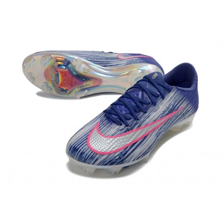 New Nike Mercurial Vapor 17 Elite FG Cleats Blue Silver