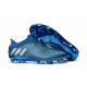 adidas Messi 16+ Pureagility FG/AG New Soccer Boots Shock Blue Silver Metallic