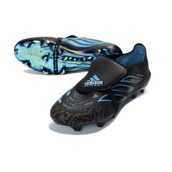 New adidas Predator Elite Tongue FG Shoes Core Black Equipment Green