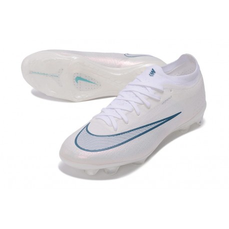 Nike Air Zoom Mercurial Vapor XVII Elite FG White Cyan