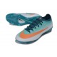 Nike Mercurial Vapor 17 Elite FG Soccer Shoes Green Orange