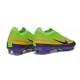 Nike Mercurial Vapor 17 Elite FG Soccer Shoes Volt Purple