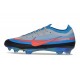 Nike Mercurial Vapor 17 Elite FG Soccer Shoes Blue Gray Crimson