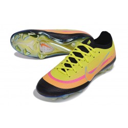 Nike Mercurial Vapor 17 Elite FG Soccer Shoes Yellow Orange Black