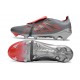 New adidas Predator Elite Tongue FG Shoes Grey Red
