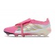 New adidas Predator Elite Tongue FG Shoes Pink White Silver