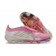 New adidas Predator Elite Tongue FG Shoes Pink White Silver