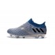 adidas Messi 16+ Pureagility FG/AG New Soccer Boots Silver Blue