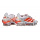 New adidas Predator Elite Tongue FG Shoes White Crimson