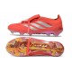 New adidas Predator Elite Tongue FG Shoes Crimson Silver