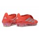 New adidas Predator Elite Tongue FG Shoes Crimson Silver