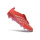 New adidas Predator Elite Tongue FG Shoes Crimson Silver