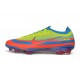 Nike Zoom Mercurial Vapor XVII Elite Firm Ground Boot Yellow Blue Red