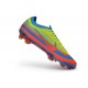 Nike Zoom Mercurial Vapor XVII Elite Firm Ground Boot Yellow Blue Red