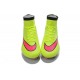 Nike Mercurial Superfly Iv Ronaldo CR7 FG Soccer Shoes Volt Pink