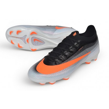 Nike Zoom Mercurial Vapor XVII Elite Firm Ground Boot Black Orange White