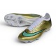 Nike Zoom Mercurial Vapor XVII Elite Firm Ground Boot Gold Green