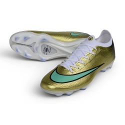 Nike Zoom Mercurial Vapor XVII Elite Firm Ground Boot Gold Green
