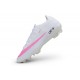 Nike Zoom Mercurial Vapor XVII Elite Firm Ground Boot CR7 White Pink