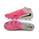 Nike Phantom 6 High Elite FG Cleat Pink White Black