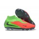 Nike Phantom 6 High Elite FG Soccer Shoes Hot Punch Black Green Strike