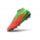 Nike Phantom 6 High Elite FG Soccer Shoes Hot Punch Black Green Strike