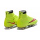Nike Mercurial Superfly Iv Ronaldo CR7 FG Soccer Shoes Volt Pink