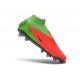 Nike Phantom 6 High Elite FG Soccer Shoes Hot Punch Black Green Strike