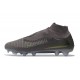 Nike Phantom 6 High Elite FG Soccer Shoes Med Ash Gold Amber Black