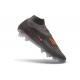 Nike Phantom 6 High Elite FG Soccer Shoes Med Ash Gold Amber Black