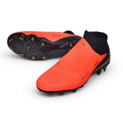 Nike Phantom 6 High Elite FG Soccer Shoes Crimson Black