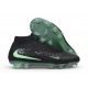 Nike Phantom 6 High Elite FG Soccer Shoes Black Green
