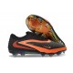 Nike Phantom 6 Low Elite FG Soccer Cleat Black Brt Crimson