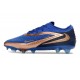 Nike Phantom 6 Low Elite FG Soccer Cleat Navy Blue Gold