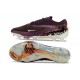 Nike Phantom 6 Low Elite FG Soccer Cleat Burgundy Crush Univ Red Fossil