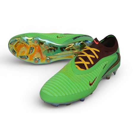 Nike Phantom 6 Low Elite FG Soccer Cleat Green Black