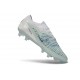 Nike Phantom 6 Low Elite FG Soccer Cleat White Mint Metallic Blue