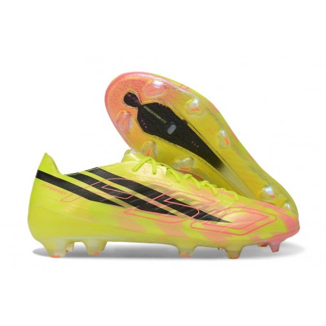 adidas F50 Hyperfast Evo FG New Shoes Solar Yellow Core Black Tursol