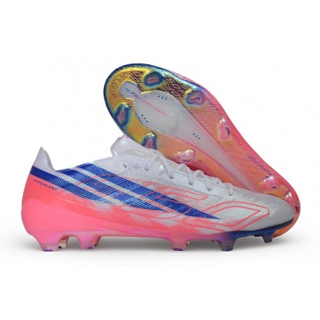 adidas F50 Hyperfast Evo FG New Shoes White Solar Purple Tursol
